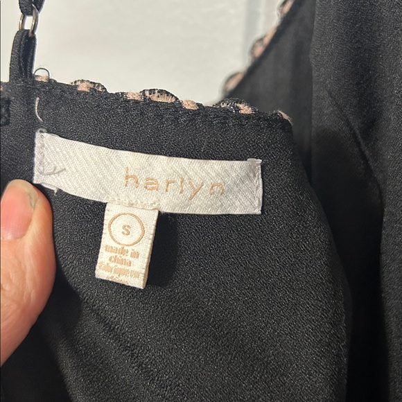 Harilyn Black & Pink Lace Overlay Dress – Small, Whimsigoth Cocktail Style - Picture 4 of 5